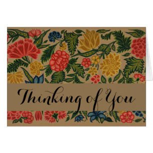 Vintage Floral Designer Garden Artwork