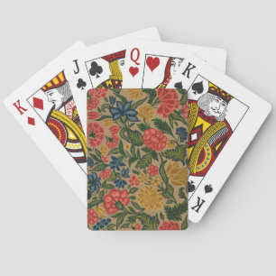 Vintage Floral Designer Garden Artwork Playing Cards