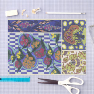 Vintage Floral Designs   Émile-Allain Séguy Tissue Paper