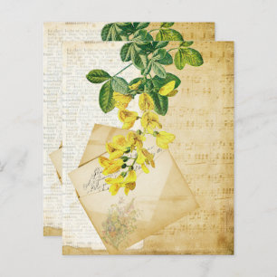 Vintage Floral Ephemera