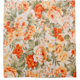 Vintage floral fabric