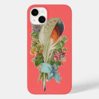 Vintage Floral & Feather Case-Mate iPhone 14 Plus Case