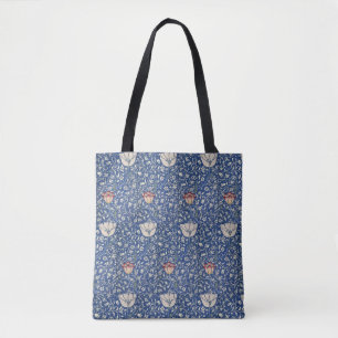 Vintage Floral Flowers William Morris Medway Tote Bag