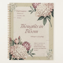 Vintage Floral Gardening outils Botanique Design