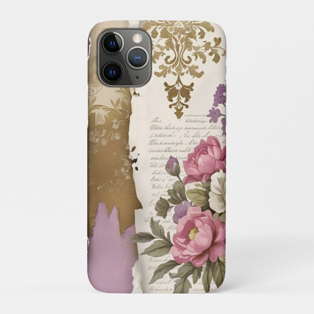 Vintage Floral - iPhone / IPad Case (Back)