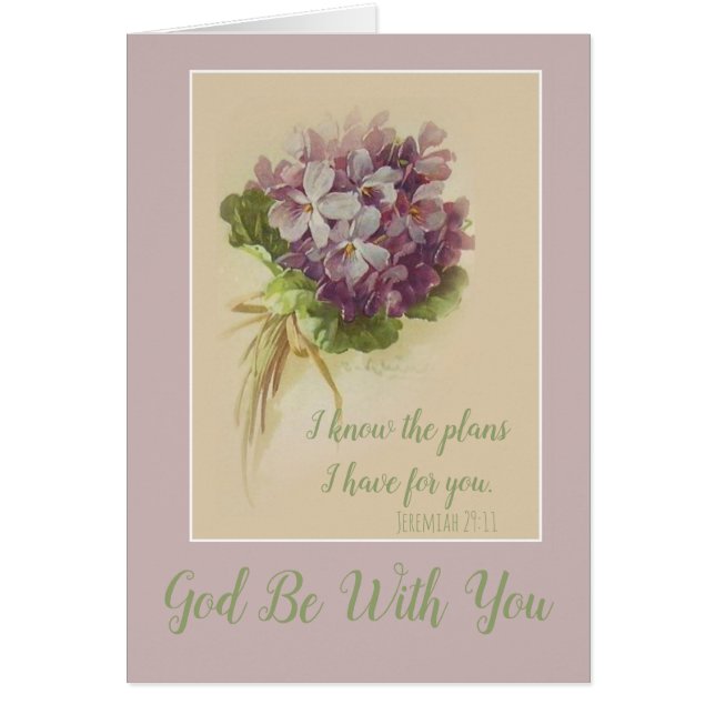 Vintage Floral Lilacs Customizable (Front)