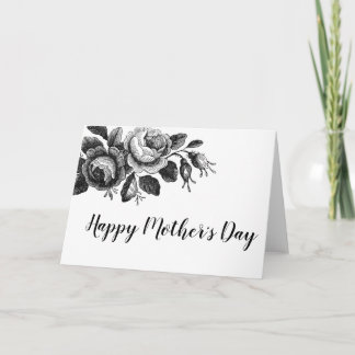 Vintage Floral Mother's Day Card