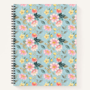 Vintage Floral Notebook