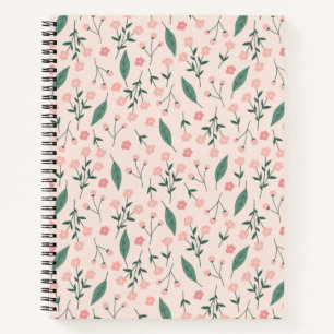 Vintage Floral Notebook