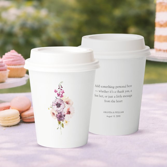 Vintage Floral Paper Cup (Creator Uploaded)