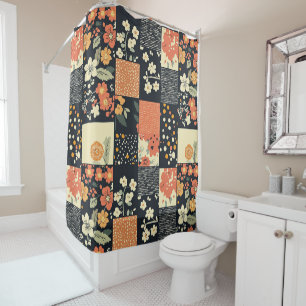 Vintage Floral Patchwork Pattern