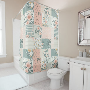 Vintage Floral Patchwork Pattern - Pastel (1)