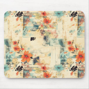 Vintage Floral Pattern (2) Mouse Pad