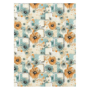 Vintage Floral Pattern (3) Tablecloth
