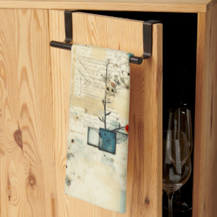 Vintage Floral Pattern (5) Kitchen Towel