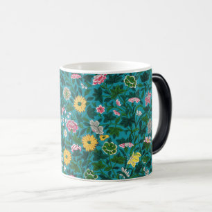 Vintage Floral Pattern Background – Elegant Retro  Magic Mug