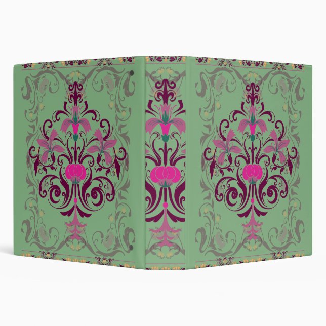 Vintage floral pattern   binder (Background)