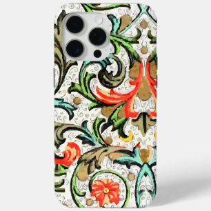 Vintage Floral Pattern iPhone iPhone 15 Pro Max Case