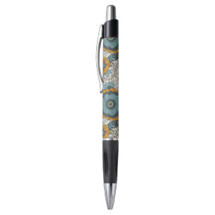 Vintage floral pattern pen