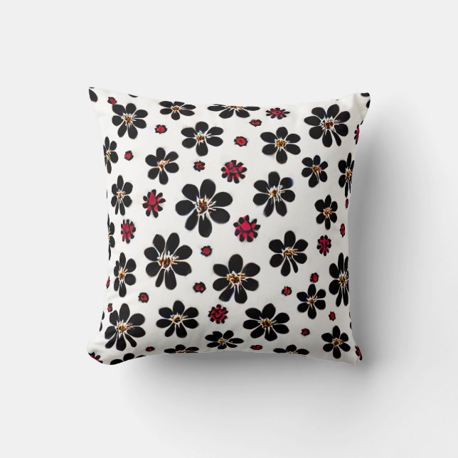 Vintage Floral Pattern pillow (Front)