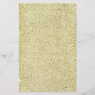Vintage Floral Pattern Scrapbooking Paper