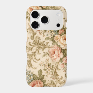 Vintage Floral Pattern Wallpaper