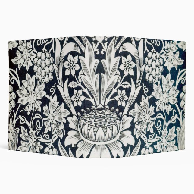 Vintage Floral Pattern, William Morris Binder (Background)