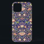 Vintage Floral Pattern, William Morris iPhone 12 Case<br><div class="desc">William Morris (24 March 1834 – 3 October 1896) was a British textile designer, poet, novelist, translator, and socialist activist associated with the British Arts and Crafts Movement. He was a major contributor to the revival of traditional British textile arts and methods of production. His literary contributions helped to establish...</div>