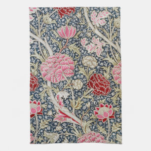 Vintage Floral Pattern, William Morris Kitchen Towel