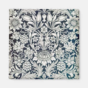 Vintage Floral Pattern, William Morris Magnet