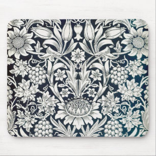 Vintage Floral Pattern, William Morris Mouse Pad