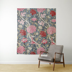 Vintage Floral Pattern, William Morris Tapestry