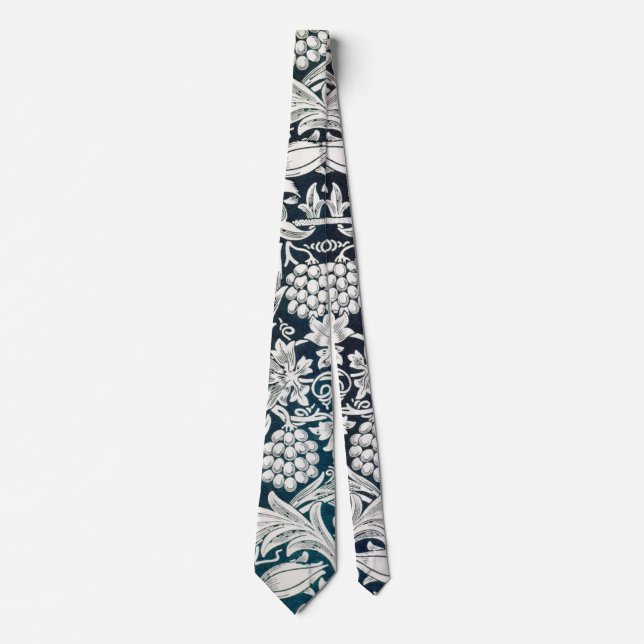 Vintage Floral Pattern, William Morris Tie (Front)