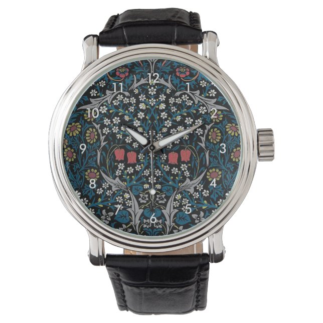 Vintage Floral Pattern, William Morris Watch (Front)