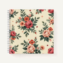 Vintage floral patterns with classic elegance