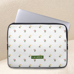 Vintage Floral Personalized Laptop Sleeve<br><div class="desc">Custom-designed laptop sleeve featuring vintage floral pattern with personalized name/monogram.</div>