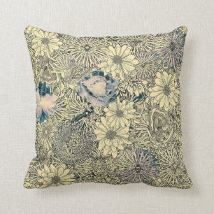 Vintage Floral Pillow