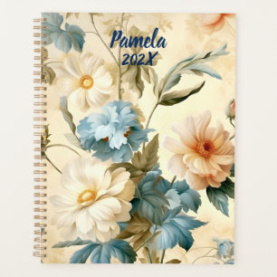 Vintage Floral Planner