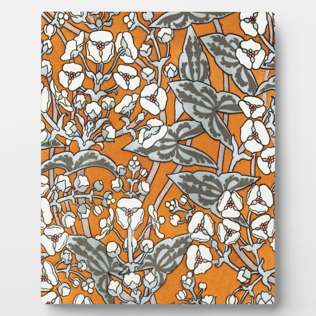 Vintage Floral Plaque (Front)