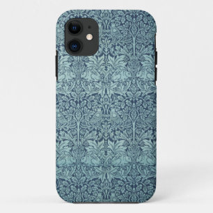 Vintage Floral Rabbit Pattern iPhone 11 Case