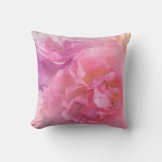 Vintage Floral Rose Elegant Art Pillow
