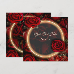 Vintage Floral Save The Date