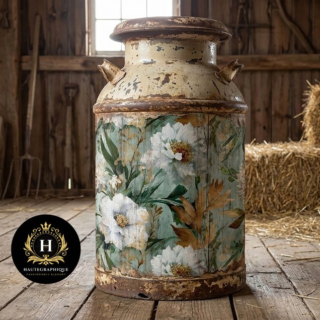 Vintage Floral Seamless Decoupage Tissue Paper (Creator Uploaded)