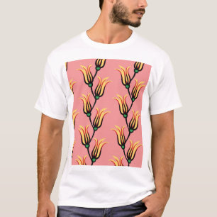Vintage Floral Seamless Flower Pattern T-Shirt