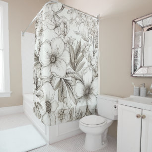 Vintage Floral Sepia Pattern (11)