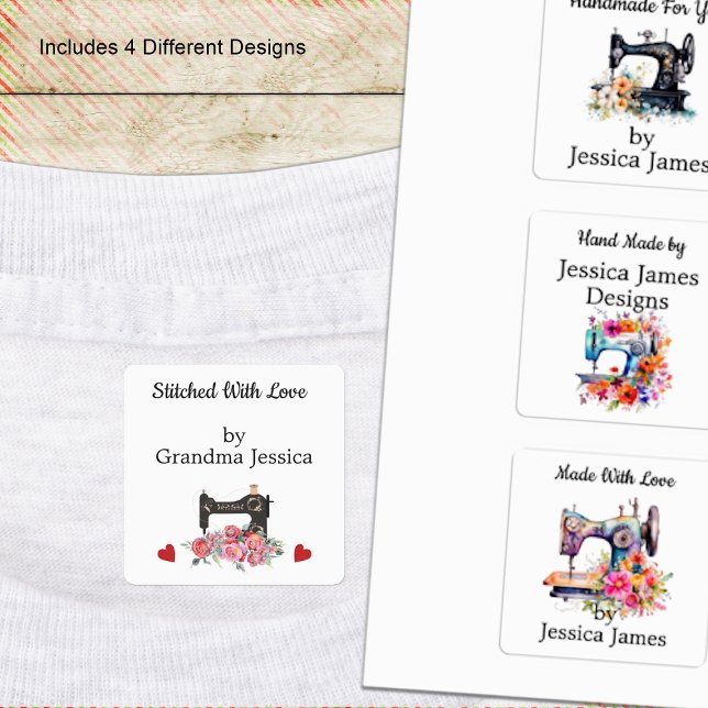 Vintage Floral Sewing Machine (Creator Uploaded)