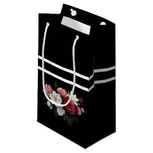 vintage floral small gift bag