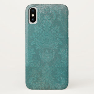 Vintage Floral Stamped Distressed Finish Case-Mate iPhone Case