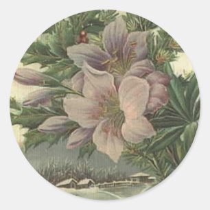 Vintage Floral sticker