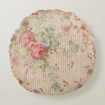 Vintage Floral & Stripes